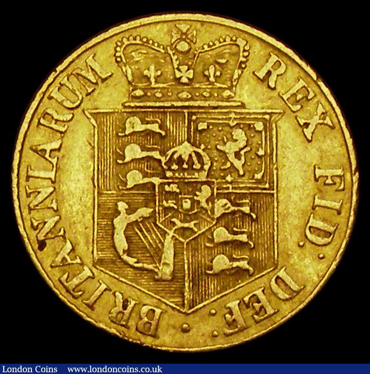 London Coins : A191 : Lot 1564 : Half Sovereign 1817 Marsh 400, S.3786 VF