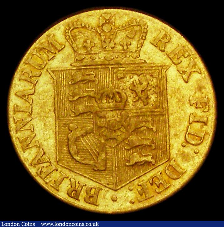 London Coins : A191 : Lot 1565 : Half Sovereign 1818 About Fine/Near Fine