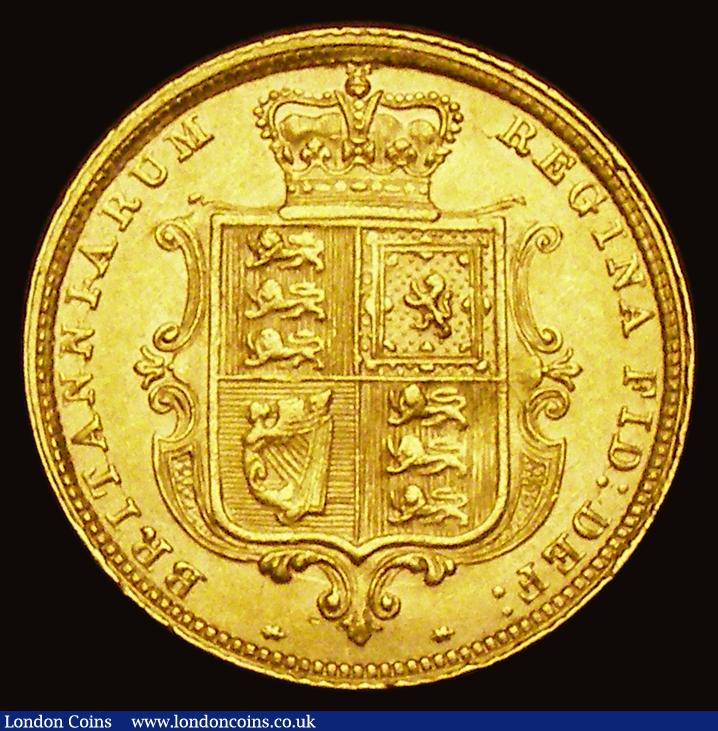 London Coins : A191 : Lot 1579 : Half Sovereign 1883 Marsh 457 EF/UNC