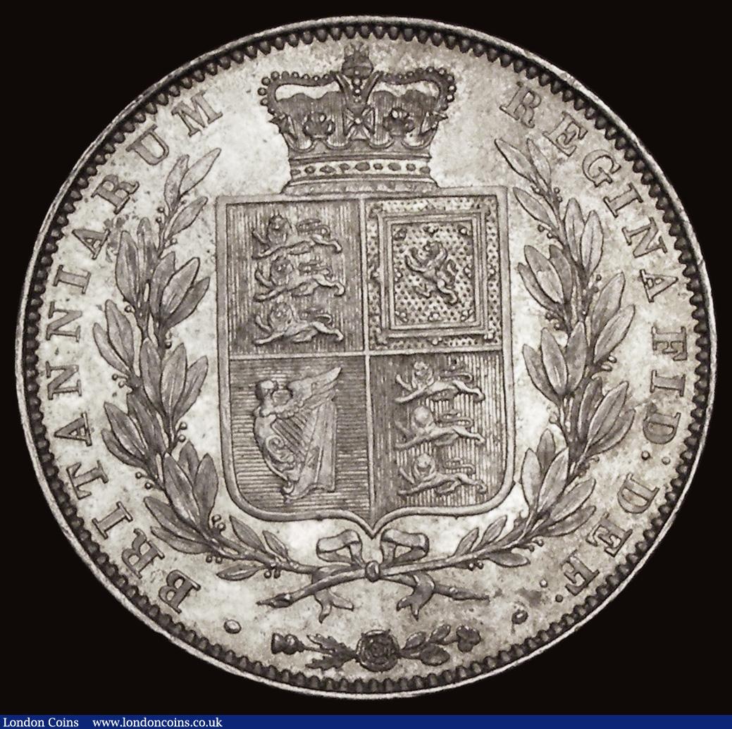 London Coins : A191 : Lot 1686 : Halfcrown 1844 ESC 677 UNC a choice piece