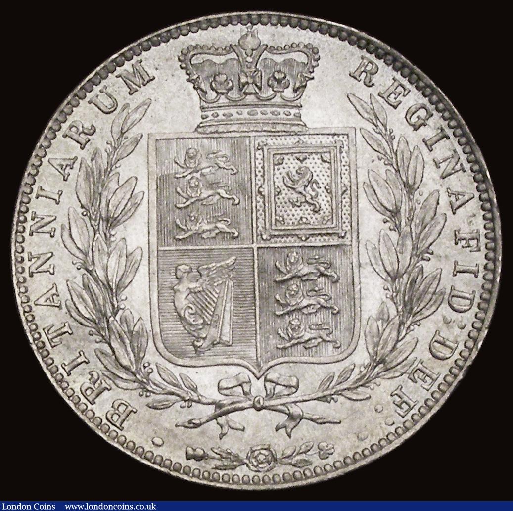 London Coins : A191 : Lot 1691 : Halfcrown 1879 ESC 703 Unc or very near a pleasing example and a date seldom offered in this high gr...