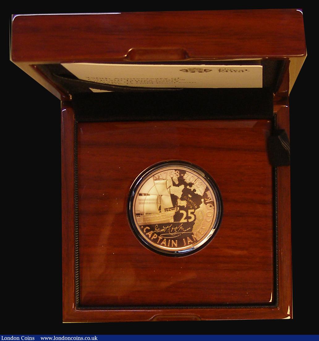 London Coins : A191 : Lot 527 : Two Pounds 2018 250th Anniversary of Captain James Cook's Voyage of Discovery  Coin I - 1768  M...