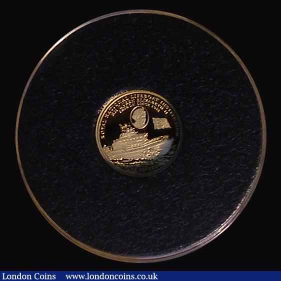 London Coins : A191 : Lot 562 : Alderney Quarter Sovereign 2022 RNLI Gold Proof FDC with Harrington & Byrne's certificate