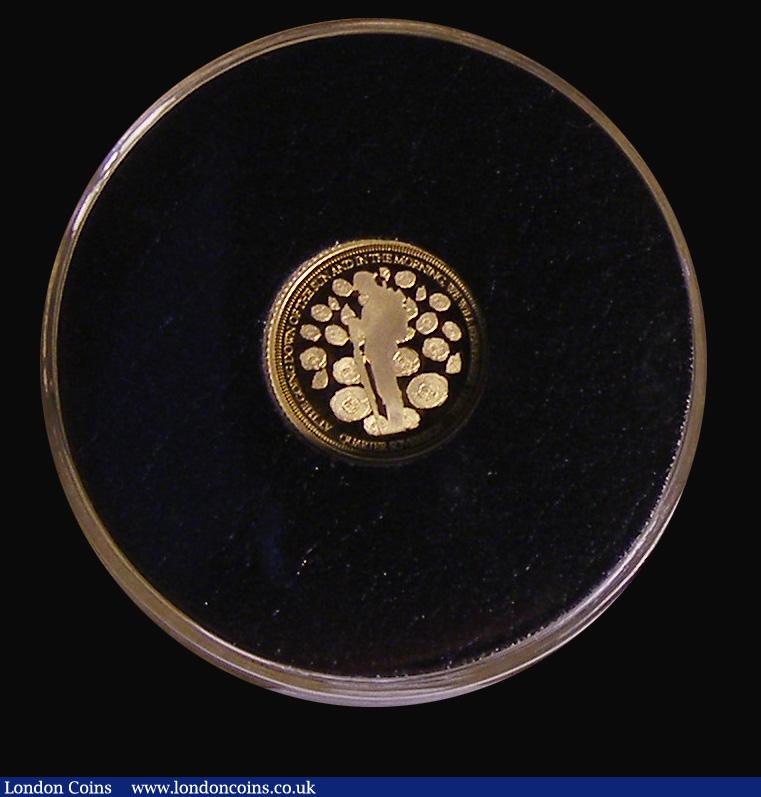 London Coins : A191 : Lot 664 : Tristan Da Cunha Quarter Sovereign 2020 Centenary of the Unknown Warrior Gold Proof FDC comes in Har...