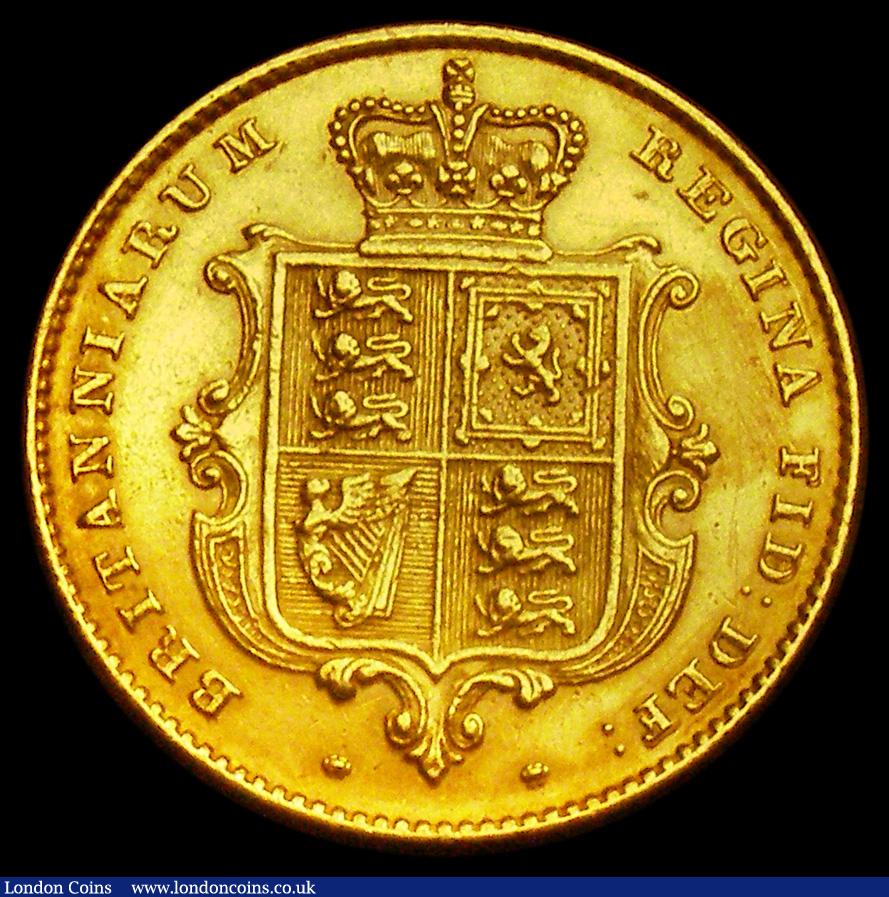 London Coins : A192 : Lot 1114 : Half Sovereign 1843 Marsh 417 VF with some scratches rated R2 by Marsh as far as we are can tell a v...