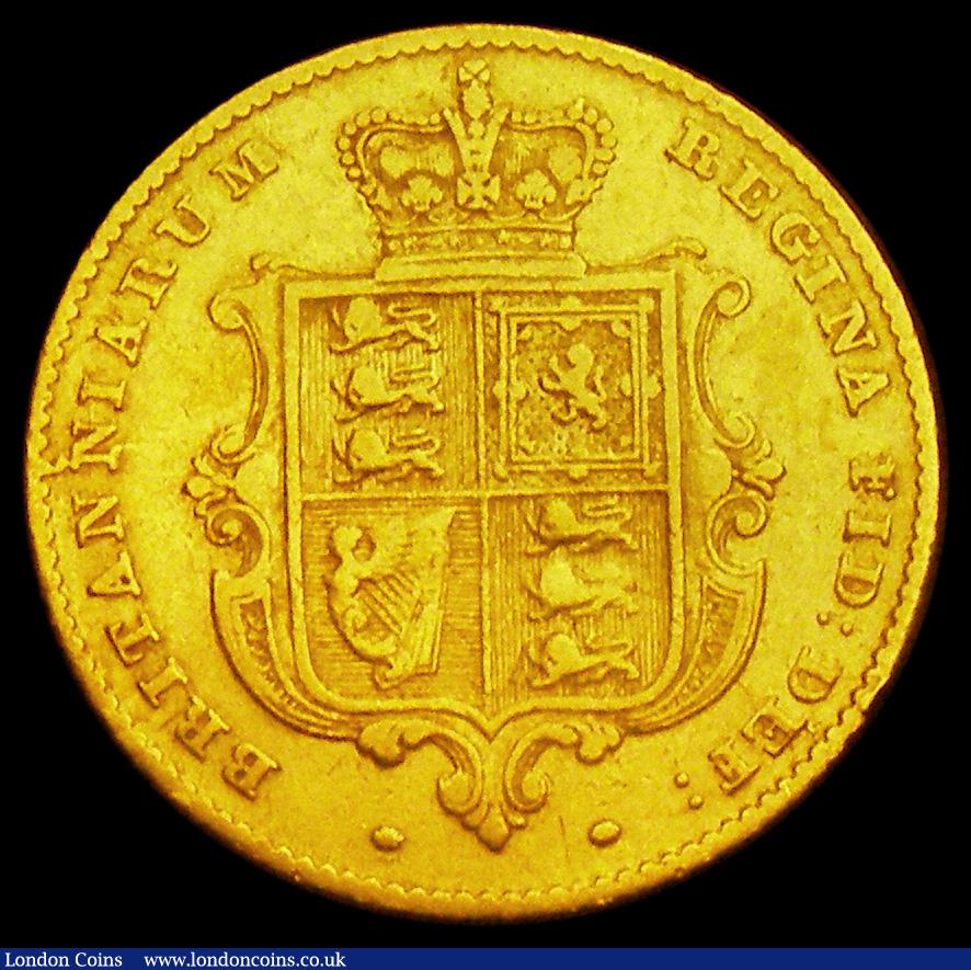 London Coins : A192 : Lot 1117 : Half Sovereign 1846 Marsh 420 VG/Fine