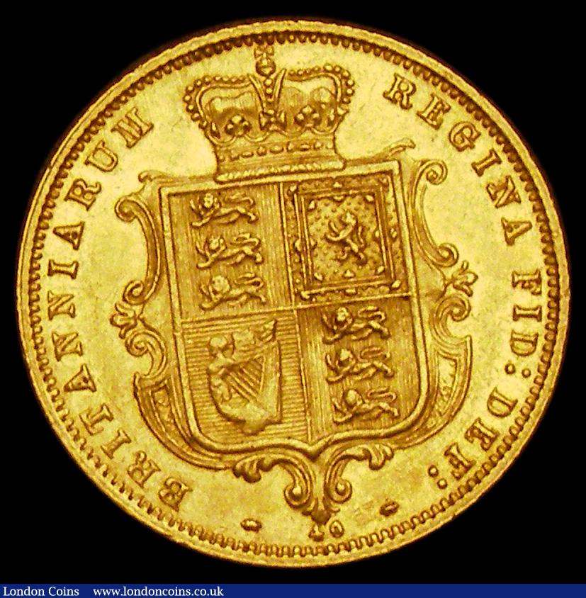 London Coins : A192 : Lot 1123 : Half Sovereign 1877 Marsh 452 Die Number 40 EF