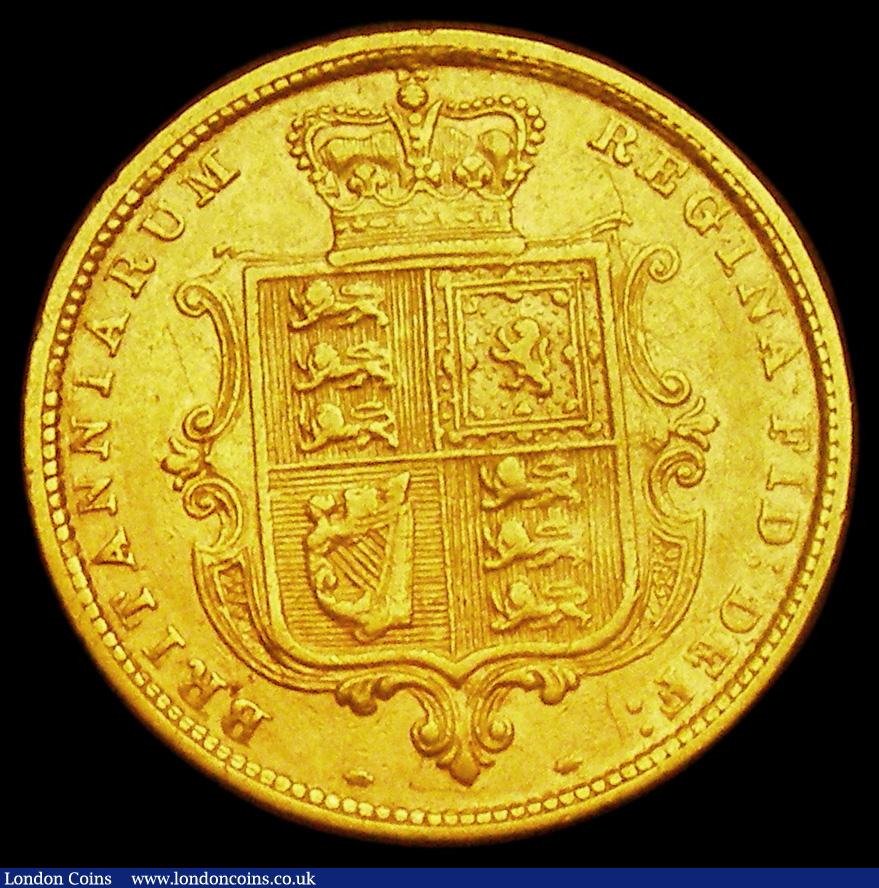 London Coins : A192 : Lot 1124 : Half Sovereign 1880 No Die Number  Marsh 456 Fine