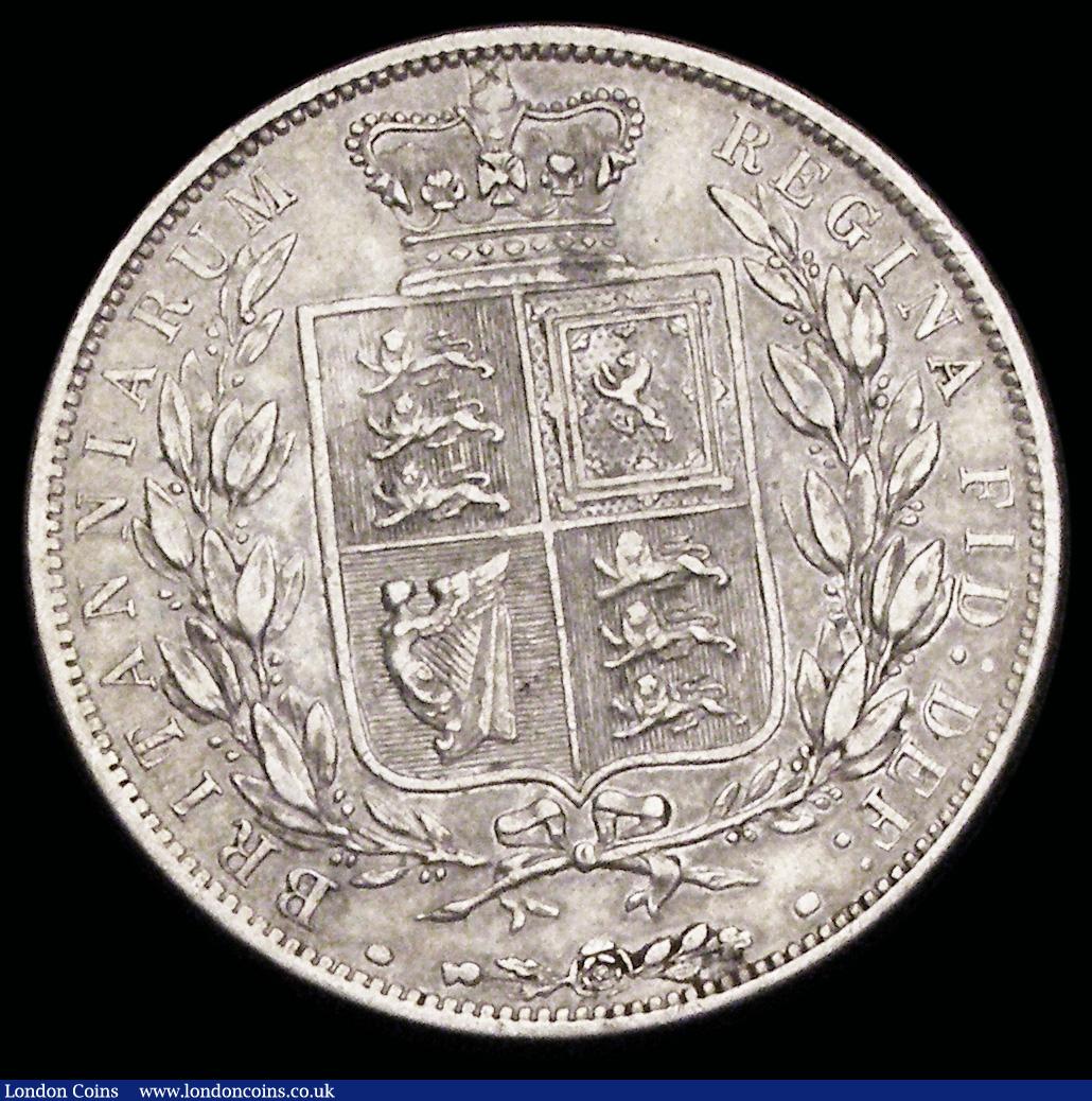 London Coins : A192 : Lot 1199 : Halfcrown 1881 ESC 707, Bull 2758 NEF