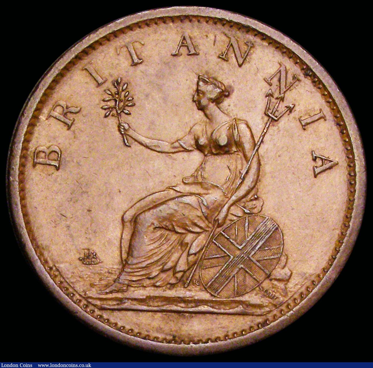 London Coins : A192 : Lot 1337 : Penny 1807 Peck 1344 EF