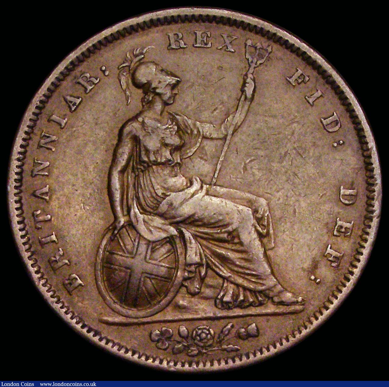 London Coins : A192 : Lot 1346 : Penny 1834 Peck 1459 VF