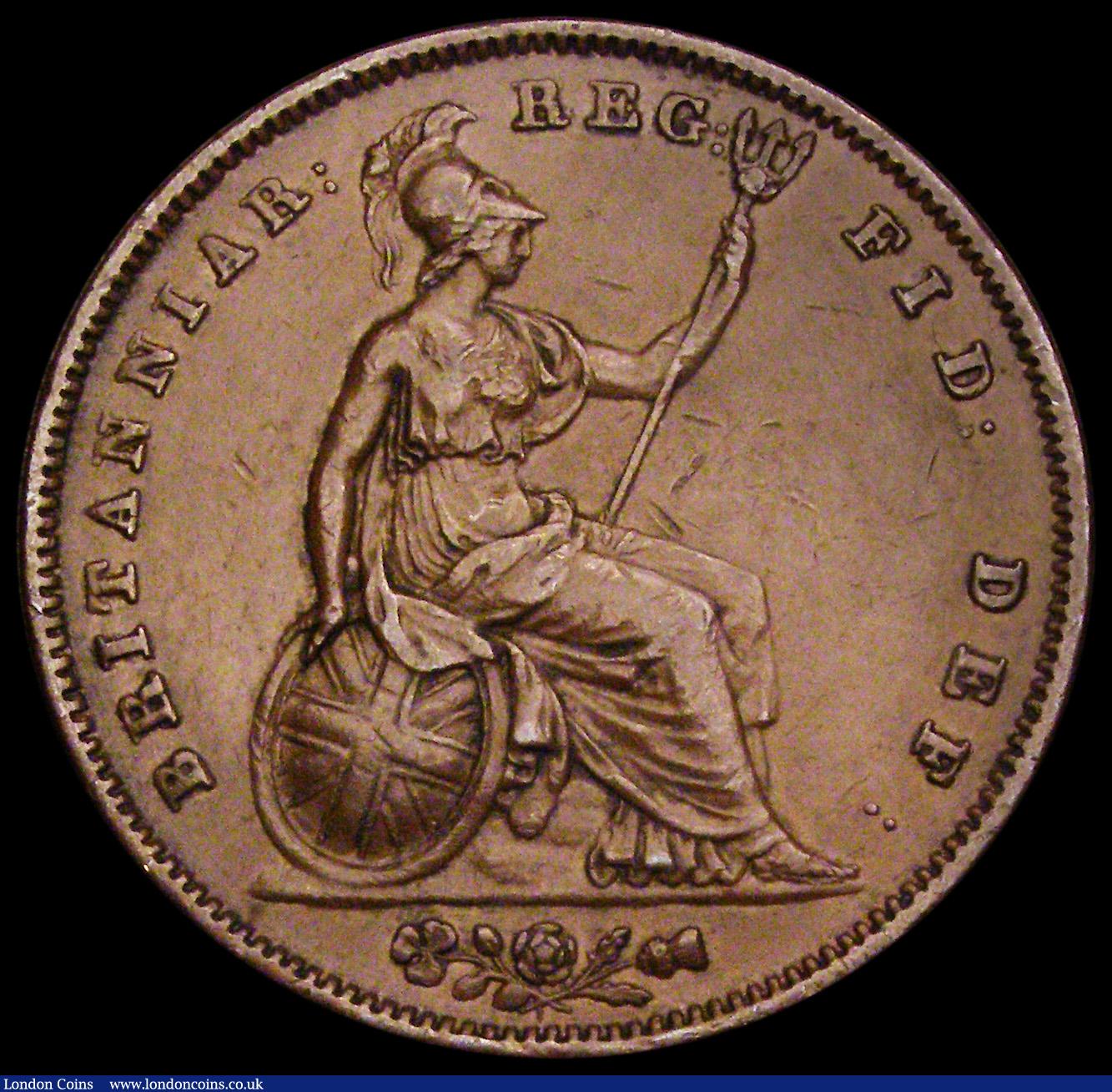 London Coins : A192 : Lot 1353 : Penny 1841 REG: Peck 1480 with colon GVF and a rare variety