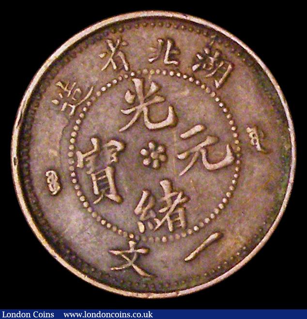 London Coins : A192 : Lot 563 : China Hu-Peh Province 1 Cash (1906) Y121 VF