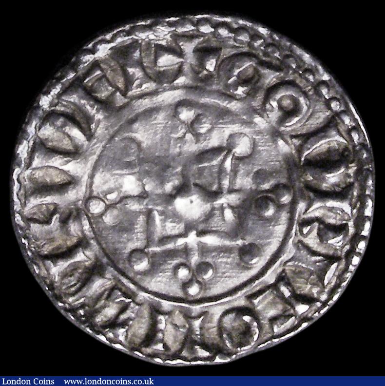 London Coins : A192 : Lot 859 : Penny William I Two Stars type S.1254 London Mint, moneyer Godric on London VF with a pleasant tone ...