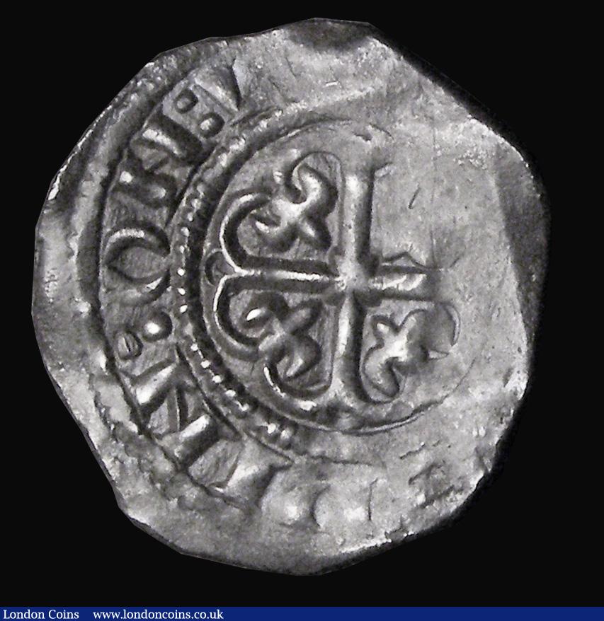 London Coins : A193 : Lot 1021 : Penny Stephen Cross Moline 'Watford' type S.1278, uneven strike so legend not struck in pa...