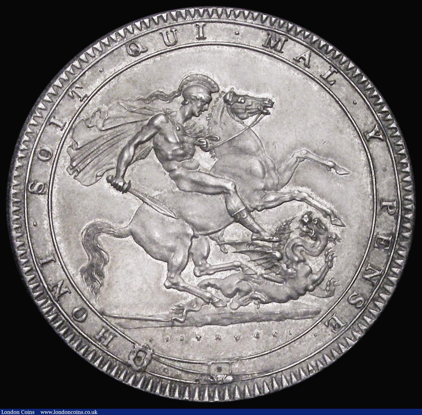 London Coins : A193 : Lot 1108 : Crown 1819 LIX ESC 215, Bull 2010 A/UNC with an even tone