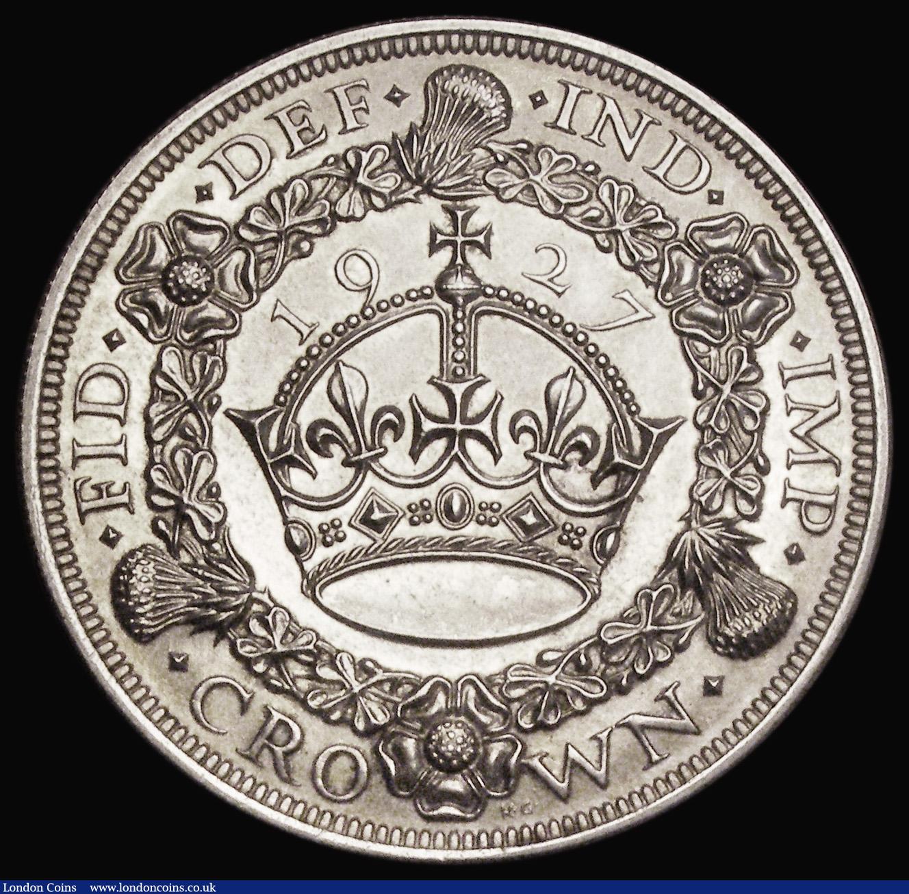 London Coins : A193 : Lot 1168 : Crown 1927 Proof ESC 367, Bull 3631 nFDC