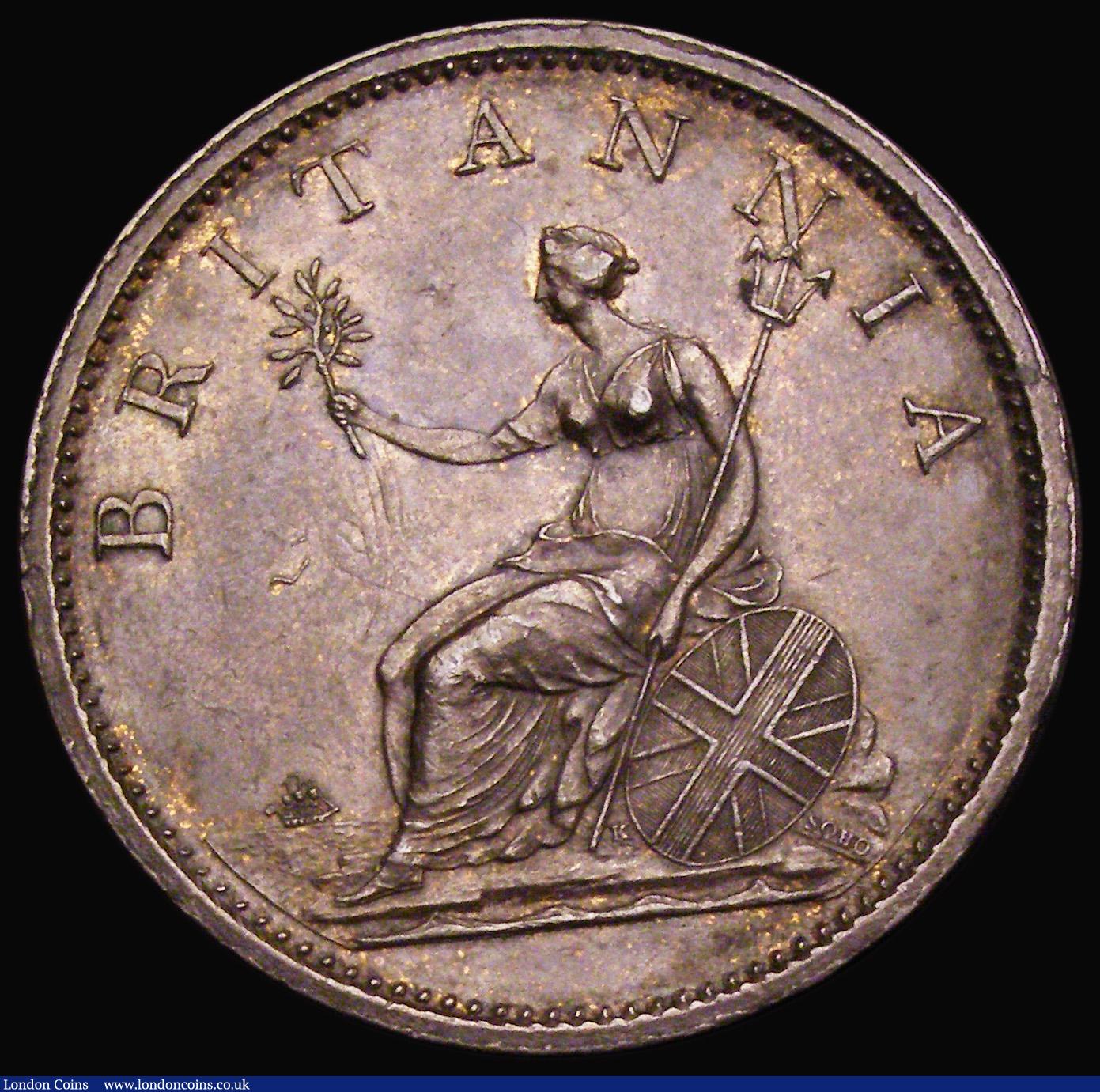 London Coins : A193 : Lot 1547 : Penny 1806 Incuse Curl Peck 1342 EF