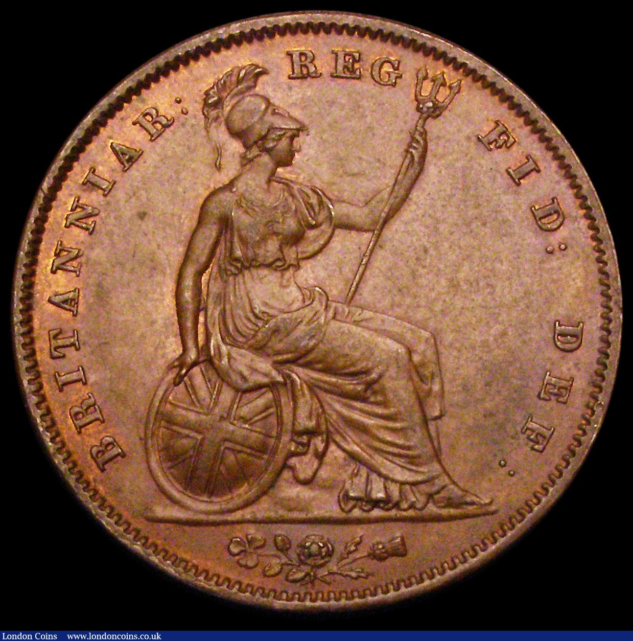 London Coins : A193 : Lot 1553 : Penny 1841 with no colon after REG Peck 1484 UNC or near so with some contact marks