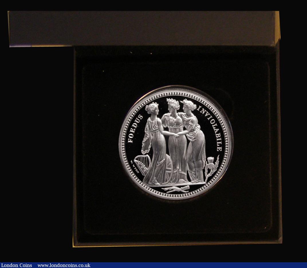 London Coins : A193 : Lot 227 : Five Pounds 2020 The Great Engravers - William Wyon - The Three Graces 2 ounce .999 Silver Proof FDC...
