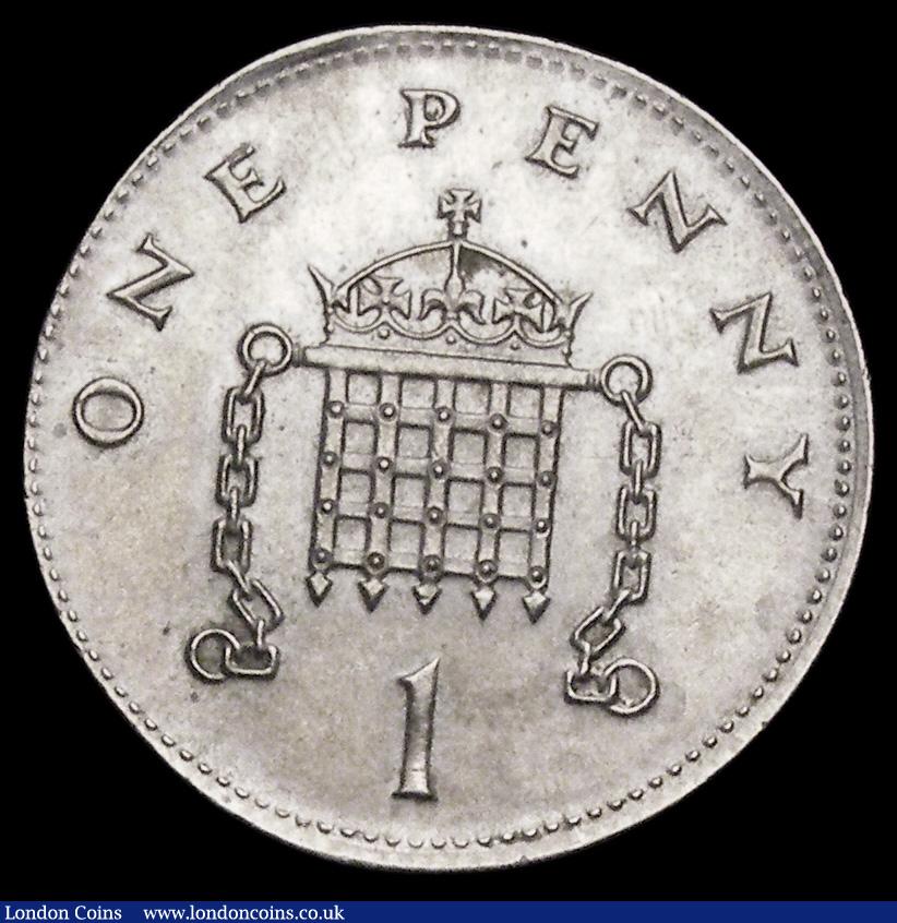 London Coins : A193 : Lot 646 : Error UK One Penny 1994 struck in cupro-nickel and a little off centre GEF (weight 3.26 grams)