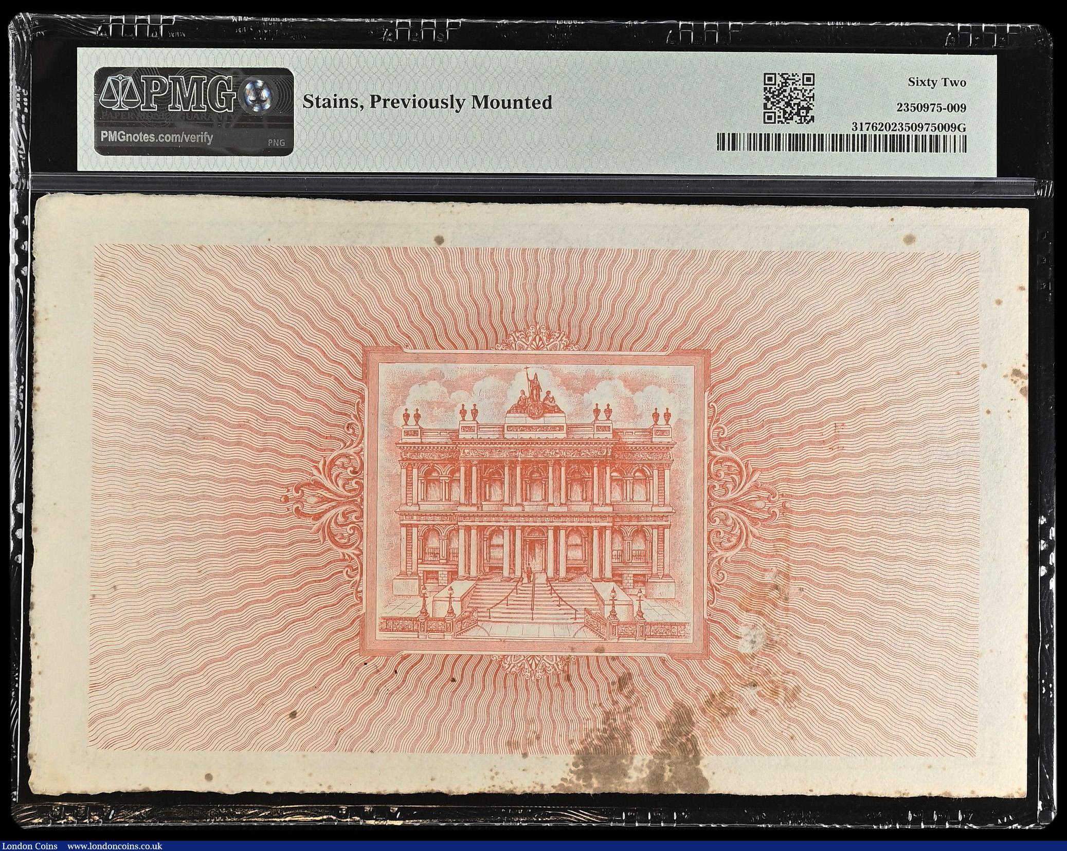 London Coins : A194 : Lot 104 : Northern Ireland, Ulster Bank Limited 10 Pounds Belfast 1st Jan 1948 series No.159275, manuscript si...