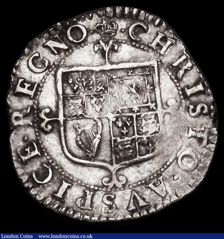 London Coins : A194 : Lot 1060 : Threepence Charles II Third Hammered issue, ESC 1957, Bull 325, S.3325 mintmark Crown VF or slight b...