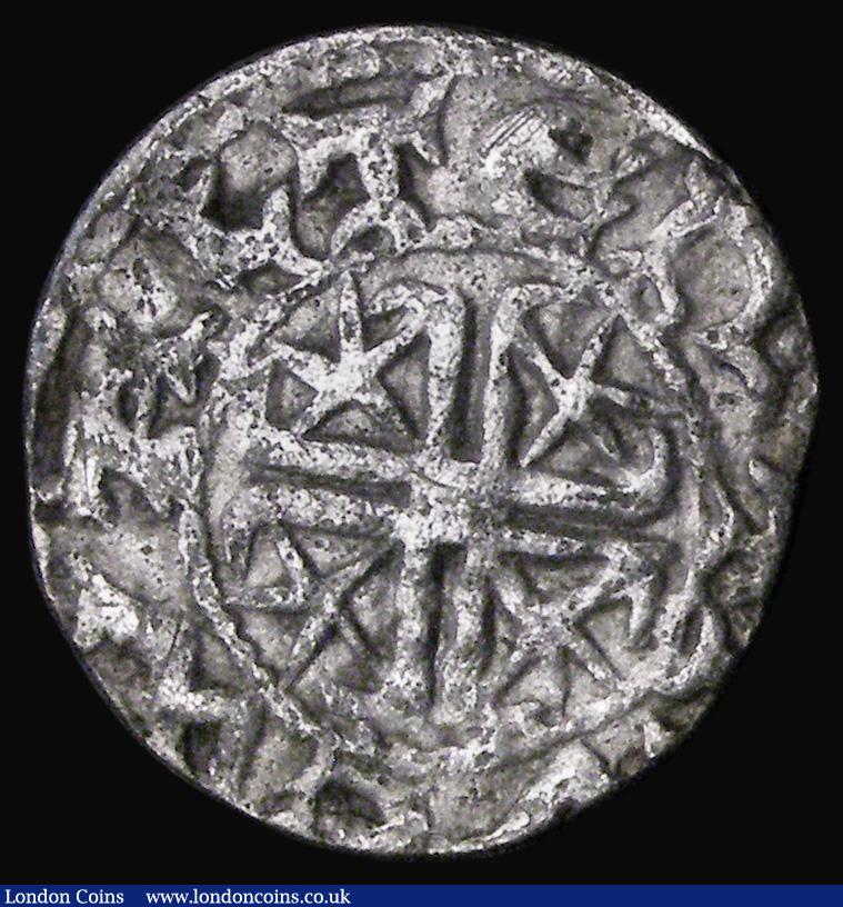 London Coins : A194 : Lot 715 : Scotland Penny William I (The Lion) Short Cross and Stars coinage, Phase B, Class II (1205-1230) No ...