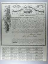London Coins : A122 : Lot 63 : U.S.A., Grand Junction Rail Road and Depot Co., bond for $1,000, dated 1853,...