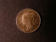 London Coins : A124 : Lot 1003 : Threepence 1860 ESC 2067 type A2 Ear covered by hair strands EF