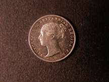London Coins : A124 : Lot 1006 : Threepence 1861 ESC 2068 type A1 Ear fully visible GEF