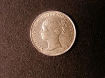 London Coins : A124 : Lot 1015 : Threepence 1868 ESC 2075B type A4 Davies 1294 EF