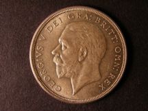 London Coins : A124 : Lot 196 : Crown 1928 ESC 368 Toned UNC a nicely struck example