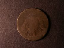 London Coins : A124 : Lot 1990 : USA Colonial Elephant Token c.1672-1694 struck on a thick planchet, About Good very worn but und...