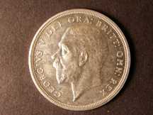 London Coins : A124 : Lot 208 : Crown 1931 ESC 371 bright EF