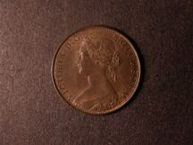 London Coins : A124 : Lot 2140 : Halfpenny 1870 Freeman 307 dies 7+G UNC with subdued lustre. Ex-Nicholson Collection (Item no.BN430)