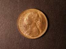 London Coins : A124 : Lot 2146 : Halfpenny 1888 Freeman 359 dies 17+S Lustrous UNC with some light toning, Ex-Nicholson Collectio...