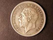 London Coins : A124 : Lot 222 : Crown 1933 ESC 373 EF