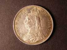 London Coins : A124 : Lot 247 : Double Florin 1888 ESC 397 UNC and nicely toned