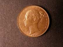 London Coins : A124 : Lot 257 : Farthing 1839 Peck 1554 with two-pronged trident UNC with about 90% lustre 