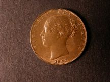 London Coins : A124 : Lot 260 : Farthing 1843 Peck 1563 Lustrous UNC