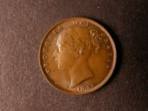 London Coins : A124 : Lot 268 : Farthing 1851 Peck 1572 GEF and nicely toned scarce in high grade