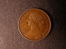 London Coins : A124 : Lot 291 : Farthing 1867 Copper Proof with bronzed Finish Freeman 517 dies 3+B UNC with a couple of very small ...