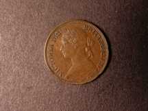 London Coins : A124 : Lot 298 : Farthing 1874H Freeman 527 dies 4+C with both Gs over in the obverse legend NVF and rare