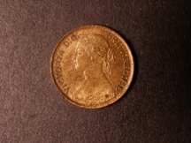 London Coins : A124 : Lot 299 : Farthing 1875 Freeman 528 dies 3+B Large Date UNC or near so with uneven lustre