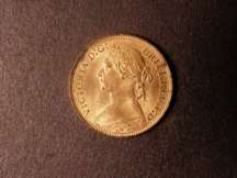 London Coins : A124 : Lot 303 : Farthing 1876H Large 6 in date Freeman 534A dies 5+C Lustrous UNC with some tone spots on the rims