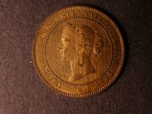 London Coins : A124 : Lot 319 : Five Cents 1857 Bronze Pattern Freeman 678 Peck 1974 rated R18 by Freeman nFDC with a toning spot on...