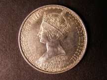 London Coins : A124 : Lot 323 : Florin 1852 ESC 806 EF