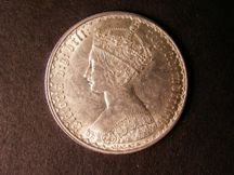 London Coins : A124 : Lot 334 : Florin 1864 ESC 824 Die Number 65 NEF/EF