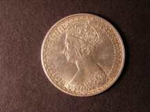 London Coins : A124 : Lot 338 : Florin 1868 ESC 833 Davies 747 dies 3A Die Number 30 About EF scarce